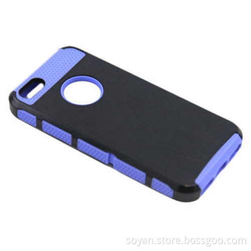 Hard PC + TPU Hybrid Case for iPhone 5 with Soft TPU Assembled, Waterproof and High-texture